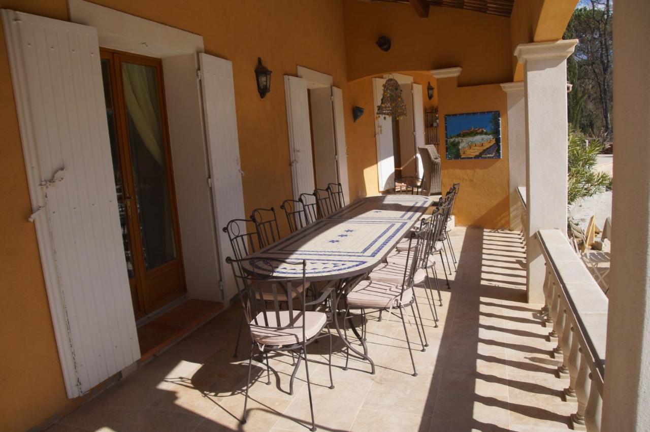 Le Mas Provencal Régusse Exterior foto