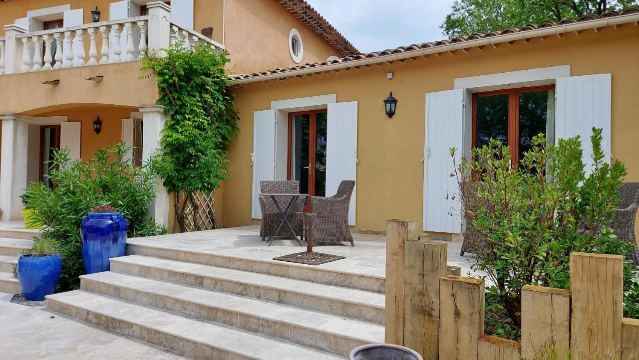 Le Mas Provencal Régusse Exterior foto